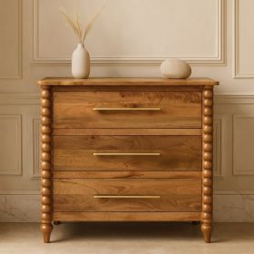Spindle 3-Drawer Chest