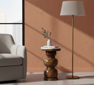 Marble Top Bulla Side Table