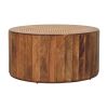 Saffron Rattan Coffee Table