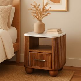 Beaumont Marble Bedside