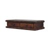 Bamboo Two Drawer Console Table
