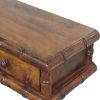 Bamboo Two Drawer Console Table