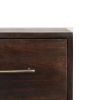 Spindle Mocha Bedside Table