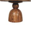 Sculpted Pedestal Coffee Table