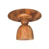 Sculpted Pedestal Coffee Table