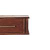 Wall-Mounted Bedside with Brass Handle