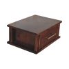 Wall-Mounted Bedside with Brass Handle