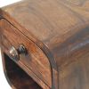 Curved Wall Mounted Bedside
