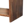 Open Shelf Bedside with Drawer