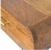 Curved Floating Bedside