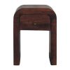 Curved Bedside Table