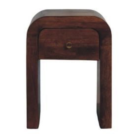 Curved Bedside Table