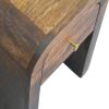 Curved Bedside Table