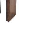 Curved Bedside Table