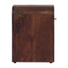 Curved Bedside Table
