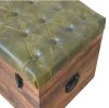 Roasted Almond Storage Trunk Bench