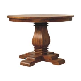 Round Pedestal Dining Table