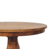 Round Pedestal Dining Table