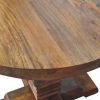 Round Pedestal Dining Table