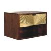 Sunburst Wall-Mounted Bedside