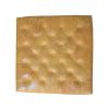 Tan Leather Upholstered Ottoman