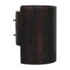 Velvet Mocha Round Side Table