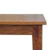 Golden Teak Solid Wood Dining Table
