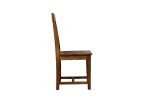 Slatted Back Dining Chair