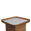 Marble Top Chatai Coffee Table