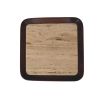 Travertine Top Tray Coffee Table