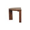 Amber Oak Half Moon Coffee Table