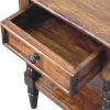 Spindle One Drawer Side Table