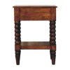 Spindle One Drawer Side Table