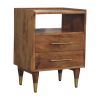 Valenza Brass Accent Bedside