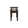 Spindle Cushioned Entryway Bench