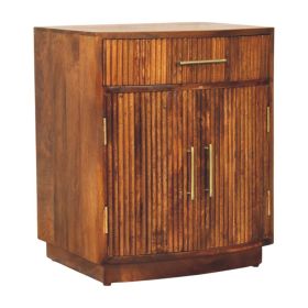 Milan Fluted Bedside Cabinet