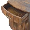 Milan Fluted Bedside Cabinet