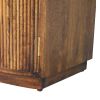 Milan Fluted Bedside Cabinet