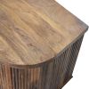 Curved 2 Drawer Bedside