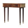 Belmont Cane Edge Console Table