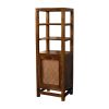 Chestnut Cane Door Display Unit