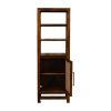 Chestnut Cane Door Display Unit