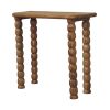 Spindle Rattan Console Table