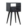 Mini Ash Black nightstand