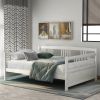 Full size Daybed in White Wood Finish
