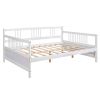 Full size Daybed in White Wood Finish