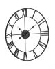 VEVOR Wall Clock, 24 in Wall Clock Roman Numerals, Battery Operated Non Ticking Silent Classic Decorative Round Clocks, for Living Room Bedroom Offic