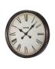 VEVOR Wall Clock, 20 in Wall Clock Roman Numerals, Battery Operated Non Ticking Silent Classic Decorative Round Clocks, for Living Room Bedroom Offic