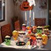 12 Pieces Halloween Popcorn Box Halloween Party Favor Snack Treat Boxes Candy Cookie Container Decorations Gifts for Popcorn Sales Halloween Party Fa