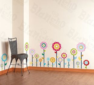 Flower Lollipop-1 - Wall Decals Stickers Appliques Home Decor